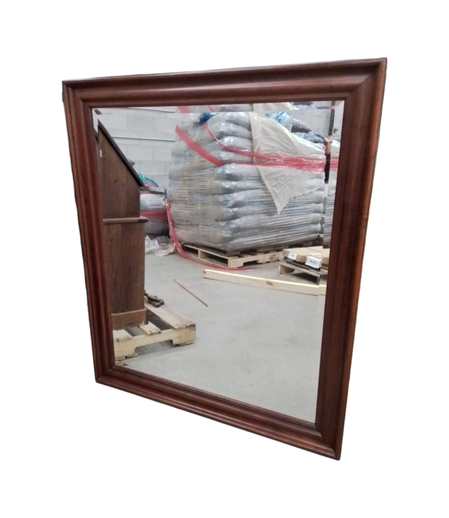 44578 Cherry Wood Framed Mirror 43.125"W