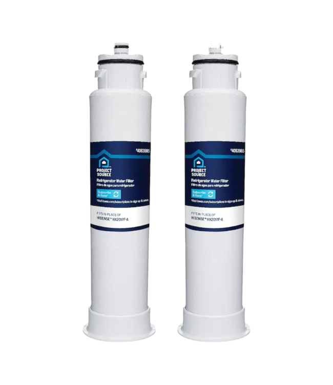 44585 Project Source Twist-in Refrigerator Water Filter 2-Pack