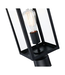 44609 Hukoro Cal 1-Light Outdoor Post Light 2 Pack