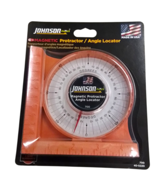 44619 Johnson Level Magnetic Protractor / Angle Locator