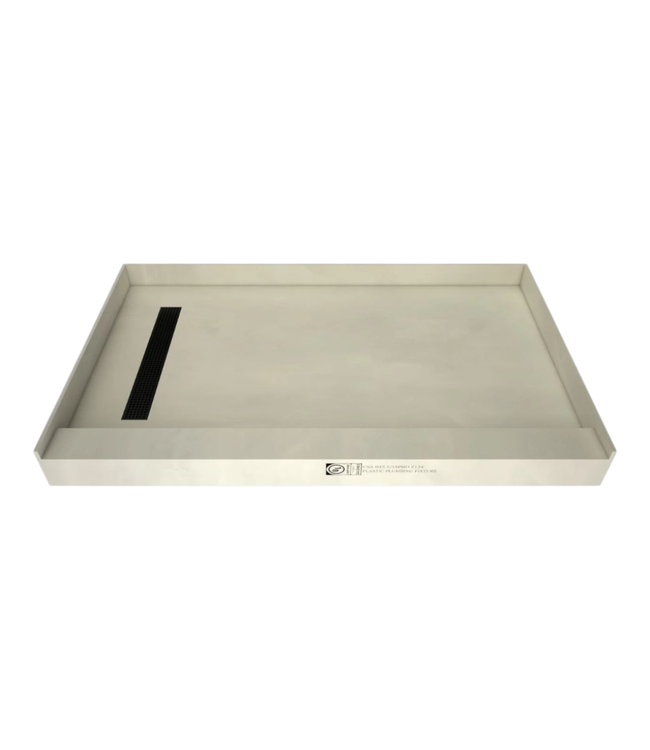 44623 Tile Redi Shower Pan Base Left Drain