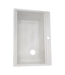 44603 Elkay Quartz White Stone Drop-In Sink Offset Right Drain 33"