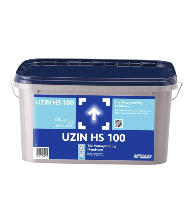 44625 Uzin HS 100 Waterproofing Membrane 2.5 Gallon