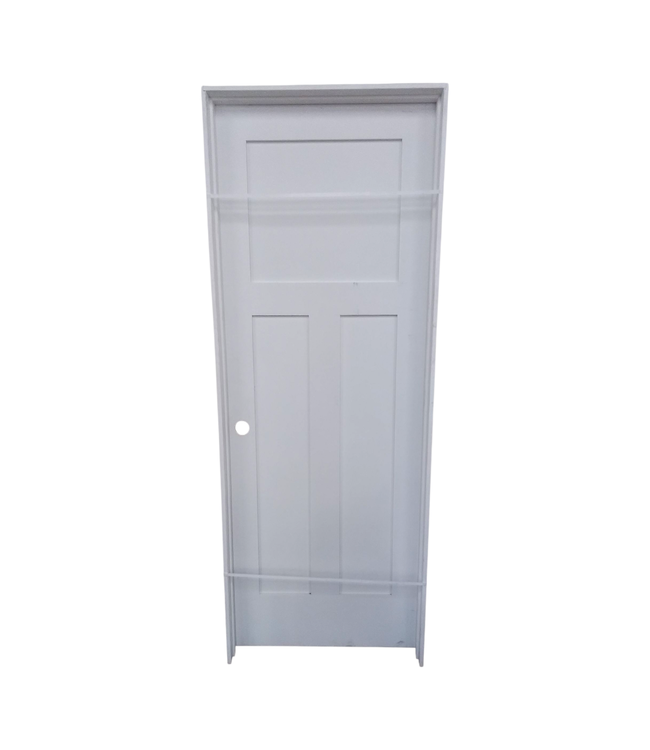 44629 Reliabilt Prehung 3-Panel Solid Core Interior Door 30"W