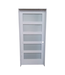 44637 Prehung Interior 5-Lite Frosted Glass Door 36"W