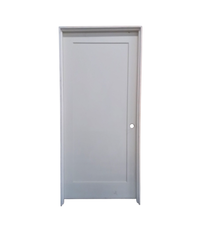 44641 Prehung Solid Core Interior 1-Panel Door 36"W