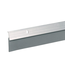 44647 Frost King Brushed Chrome Aluminum/Vinyl Door Sweep