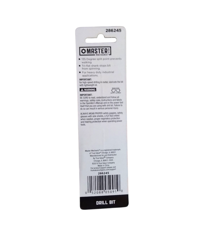 44656 Master Mechanic 19/64-in Drill Bit