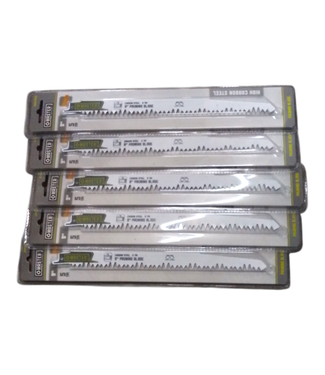 44668 Master Mechanic Reciprocating Saw Blade 9-in, 5-Pack