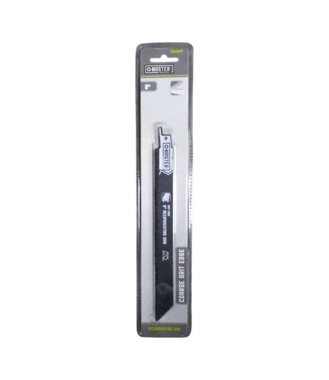 44669 Master Mechanic Reciprocating Saw Coarse Grit Blade 9"
