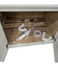 44674 Seashell White Cabinet Set of 11-pcs