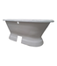 44693 White Freestanding Cast Iron Bathtub