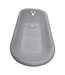 44697 Vintage Cast Iron Claw Foot Bathtub