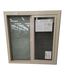 44715 Gentek Almond Color Vinyl Sliding Window 35.5"W
