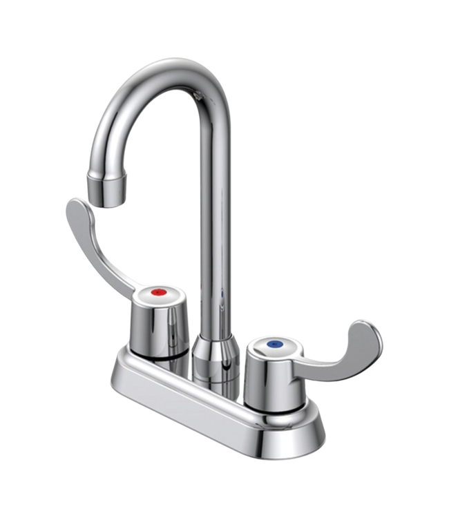 44727 Ez-Flo Basic-N-Brass Bar And Prep Kitchen Faucet
