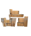 44716 Maple Wood Cabinet Set of 26-pcs