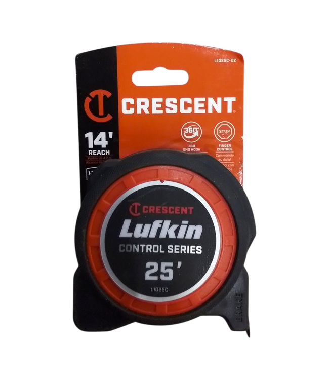 44736 Crescent Lufkin 1-3/16-In x 25-Ft Tape Measure