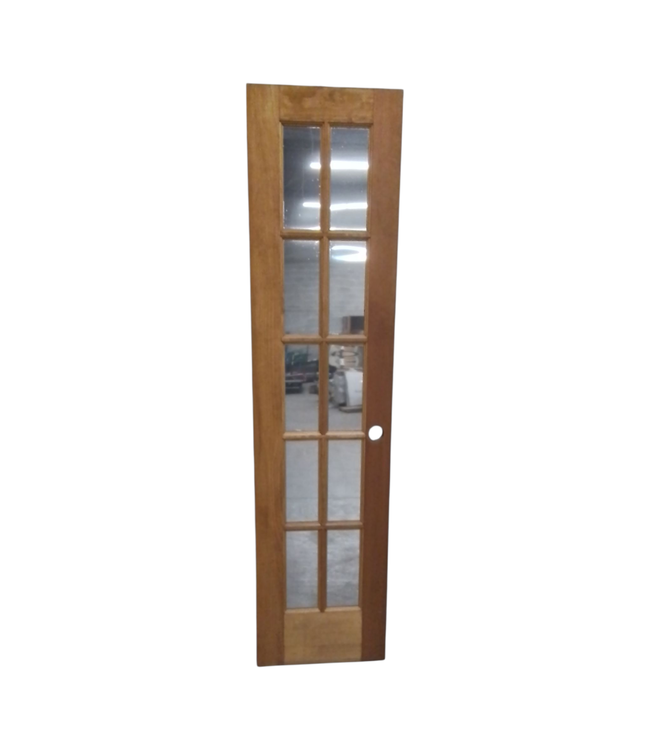 44739  20"W Birch Mirrored 10-Lite Door