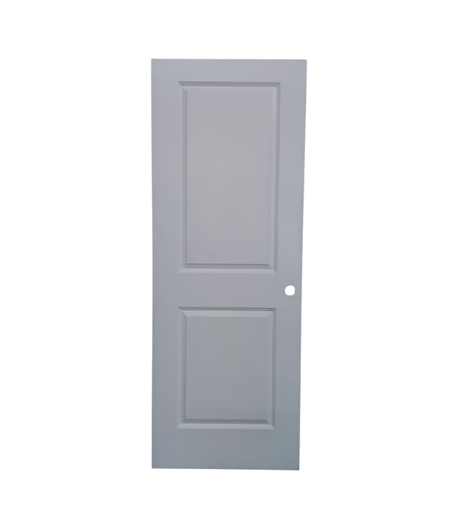 44747 White 30"W 2 Panel Interior Door