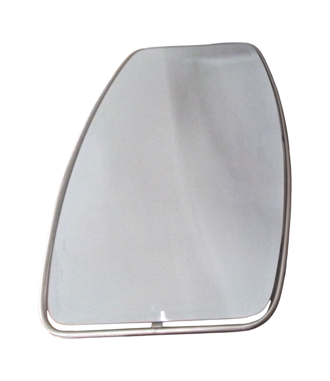 44748 Allen + Roth Oval Silver Beveled Wall Mirror