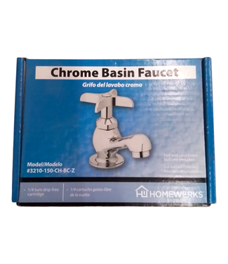 44752 Homewerks Chrome Single Basin Faucet