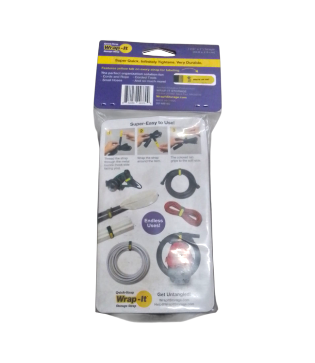 44756 Wrap-It Quick Strap 16-In Green Storage Straps 7-Pack