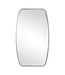 44748 Allen + Roth Oval Silver Beveled Wall Mirror