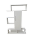 44774 White Zig Zag Shelf