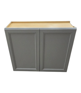 44794 Diamond Now Wintucket Cloud Gray Wall Cabinet 36"W