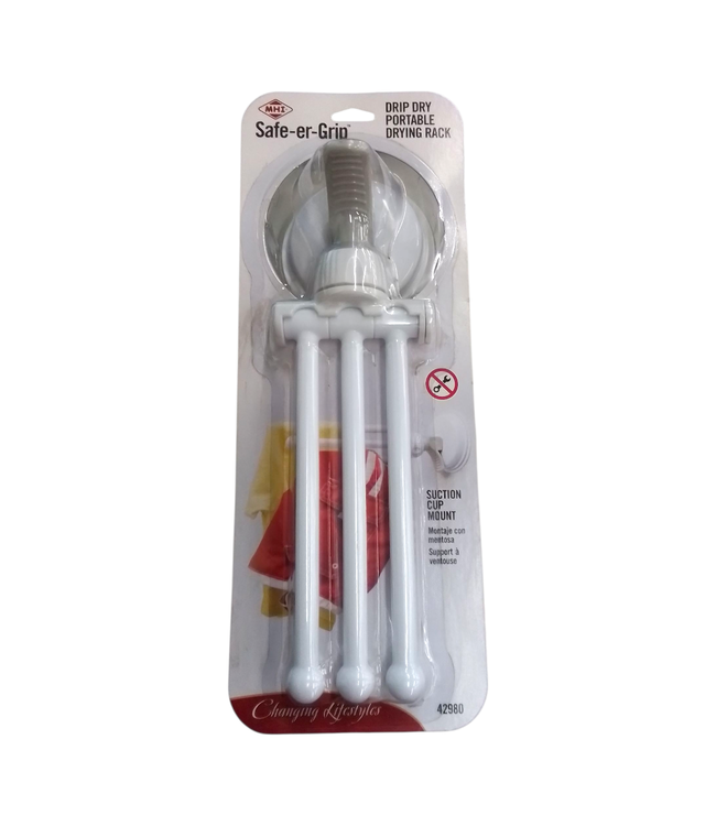 44797 MHI Safe-er-Grip Drip Dry Portable Drying Rack