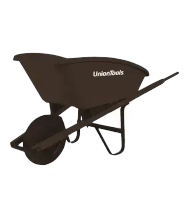 44800 UnionTools Pneumatic Wheel Wheelbarrow 5 Cu. Ft.