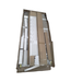 44801 Vigo Elan Chrome Frameless Sliding Shower Door