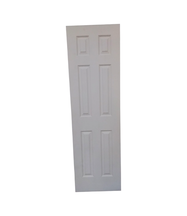 44843 White 6-Panel Interior Door 24"W