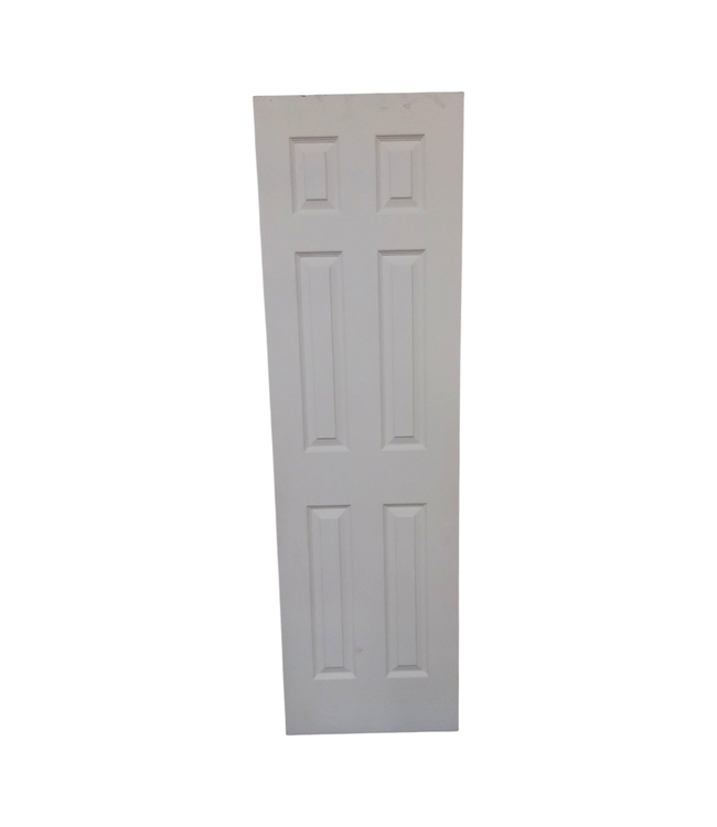 44843 White 6-Panel Interior Door 24"W