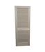 44942 Unfinished Fir Left Hand Louver Interior Door 30"W