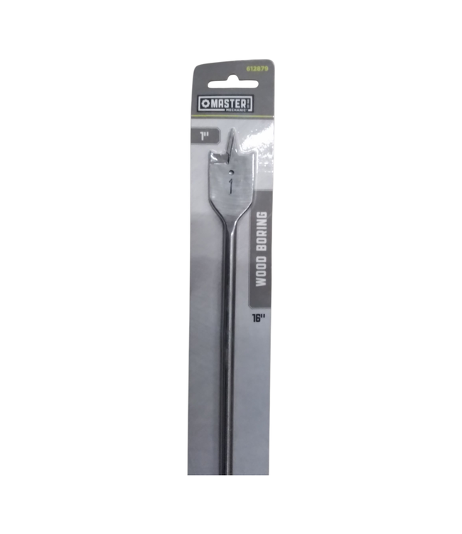 45006 Master Mechanic Wood Boring Spade Drill Bit 1" x 16"