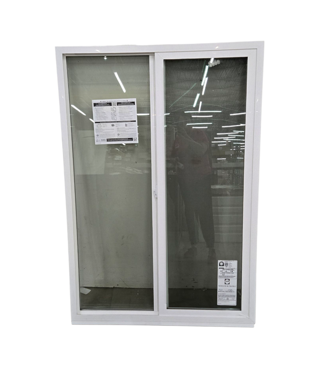 45059 Pella White Vinyl Horizontal Slider Window 39.8125"W