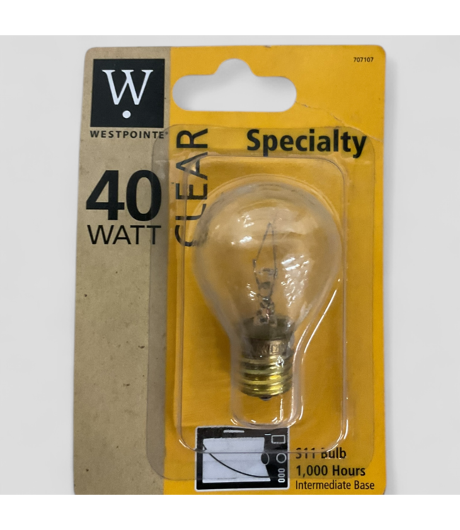 45327 Westpointe 40 Watt Clear Specialty Bulb