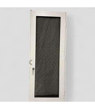 45399 Titan Full View White Aluminum Security Door 32"W