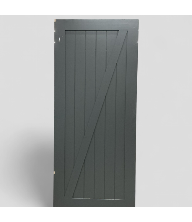 45422 EightDoor Pine Wood Solid Single Barn Door. 42"W x 96"L