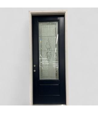 45446 French Navy 3/4 Lite Exterior Door 37.5"W x 97.5"H