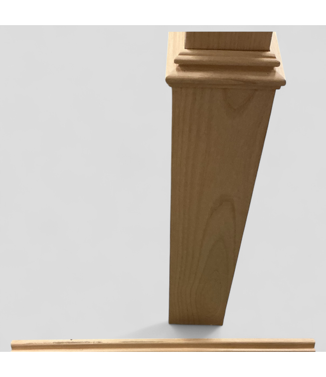 45621 Reliabilt Unfinished Alder Stair Newel Post