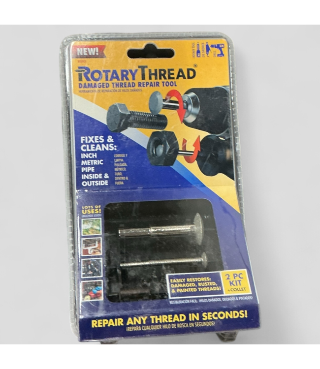 45680 Rotary Thread 2-Piece Thread Filing Accessory Kit Set