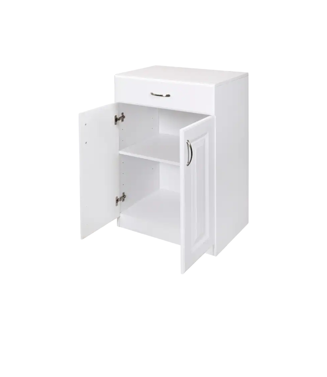 45720 Estate 23.75"W White Wall-Mount Storage Cabinet