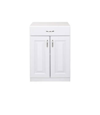 45720 Estate 23.75"W White Wall-Mount Storage Cabinet