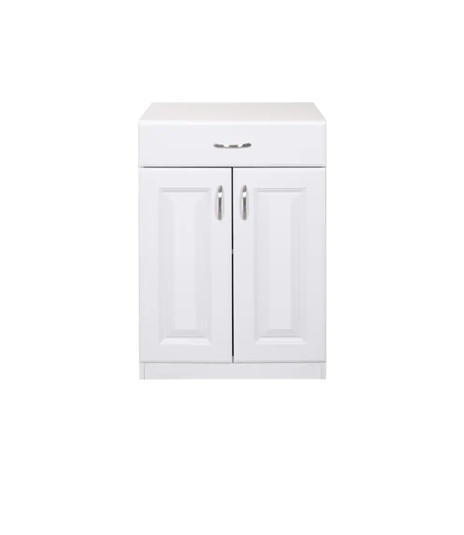 45720 Estate 23.75"W White Wall-Mount Storage Cabinet