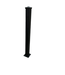 45724 Cinch Satin Black Blank Post 40"H