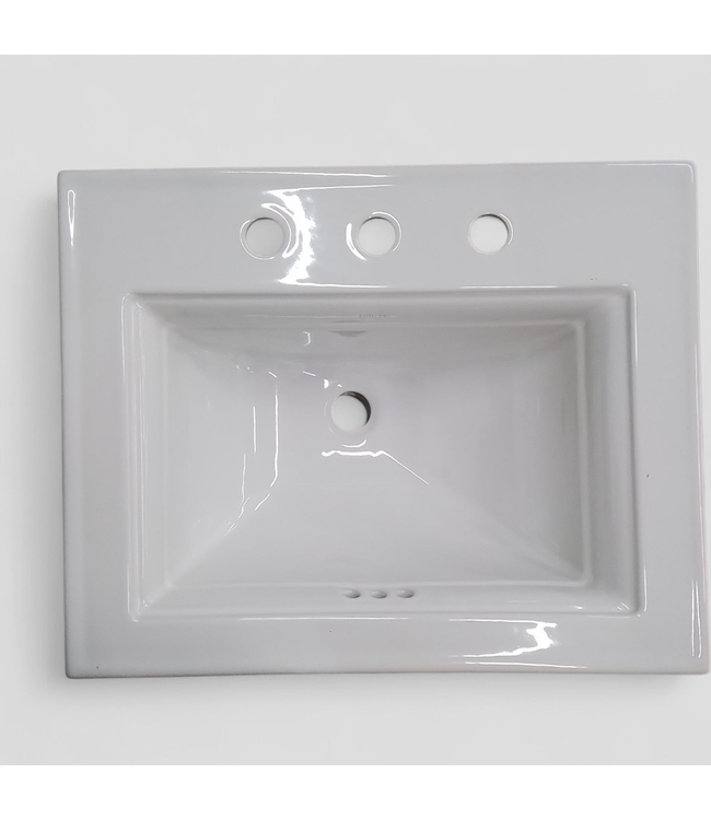 45767 Kohler Memoirs Stately Drop-In Bathroom Sink 18"