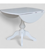 45781 International Concepts White Round Wood Dining Table