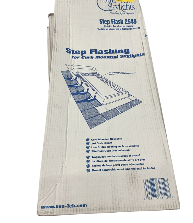 45827 Sun-Tek Curb-Mount Skylight Flashing Kit